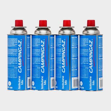 Blue Campingaz CP250 Gas Cartridges 4 Pack
