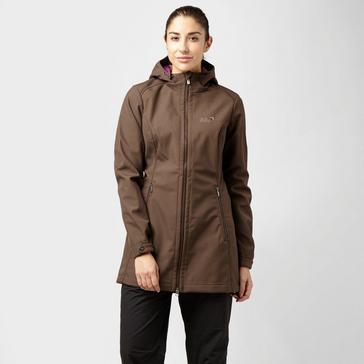 Brown Jack Wolfskin Women's Sherbrooke Parka