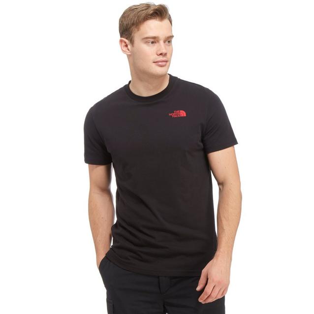 Black The North Face Men’s Short Sleeve Simple Dome Tee image 1