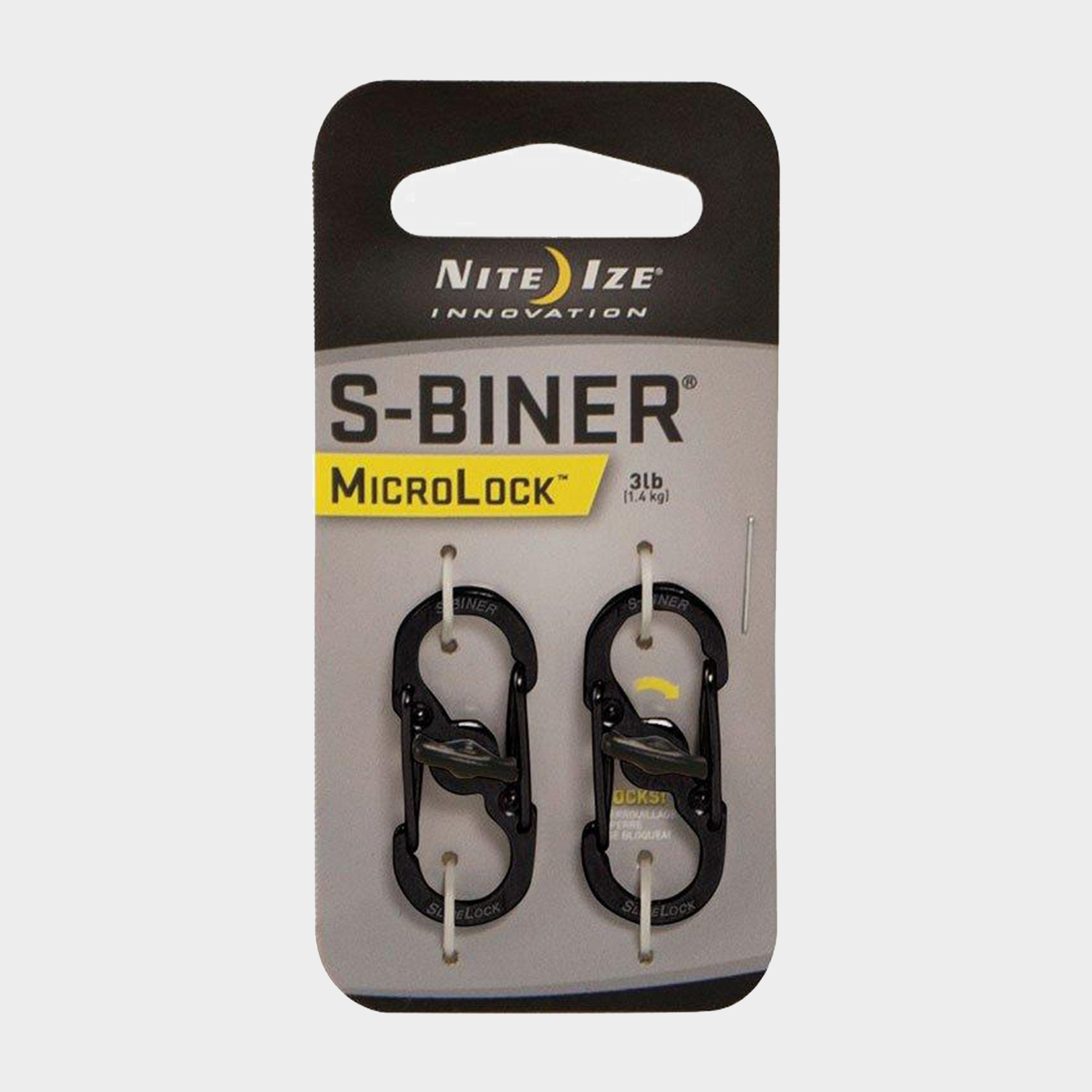 Image of Niteize S-Biner Microlock (Black) - Black/Blk, Black/BLK