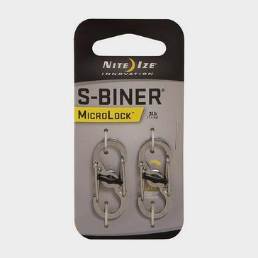 Silver Niteize S-Biner MicroLock