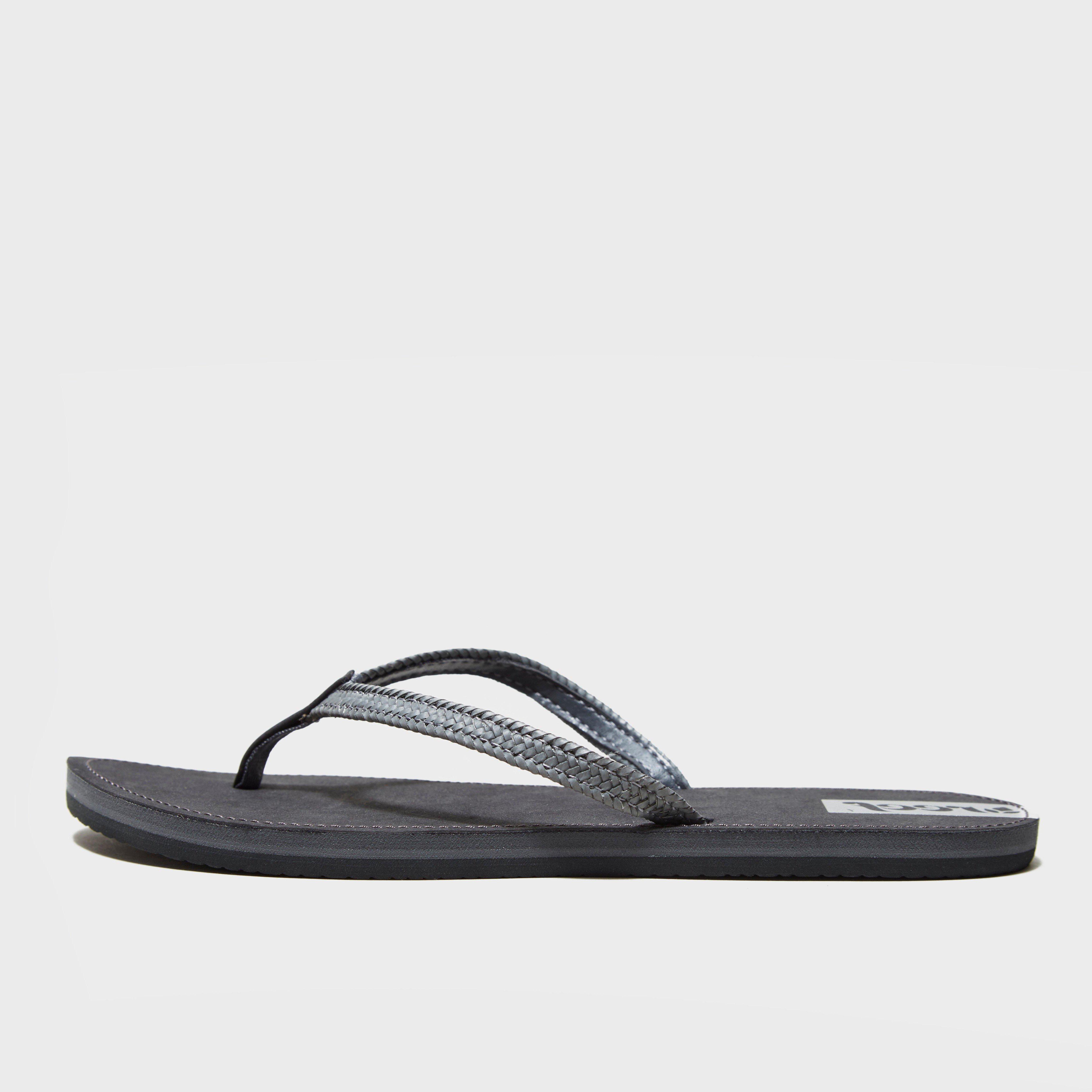 gray reef flip flops
