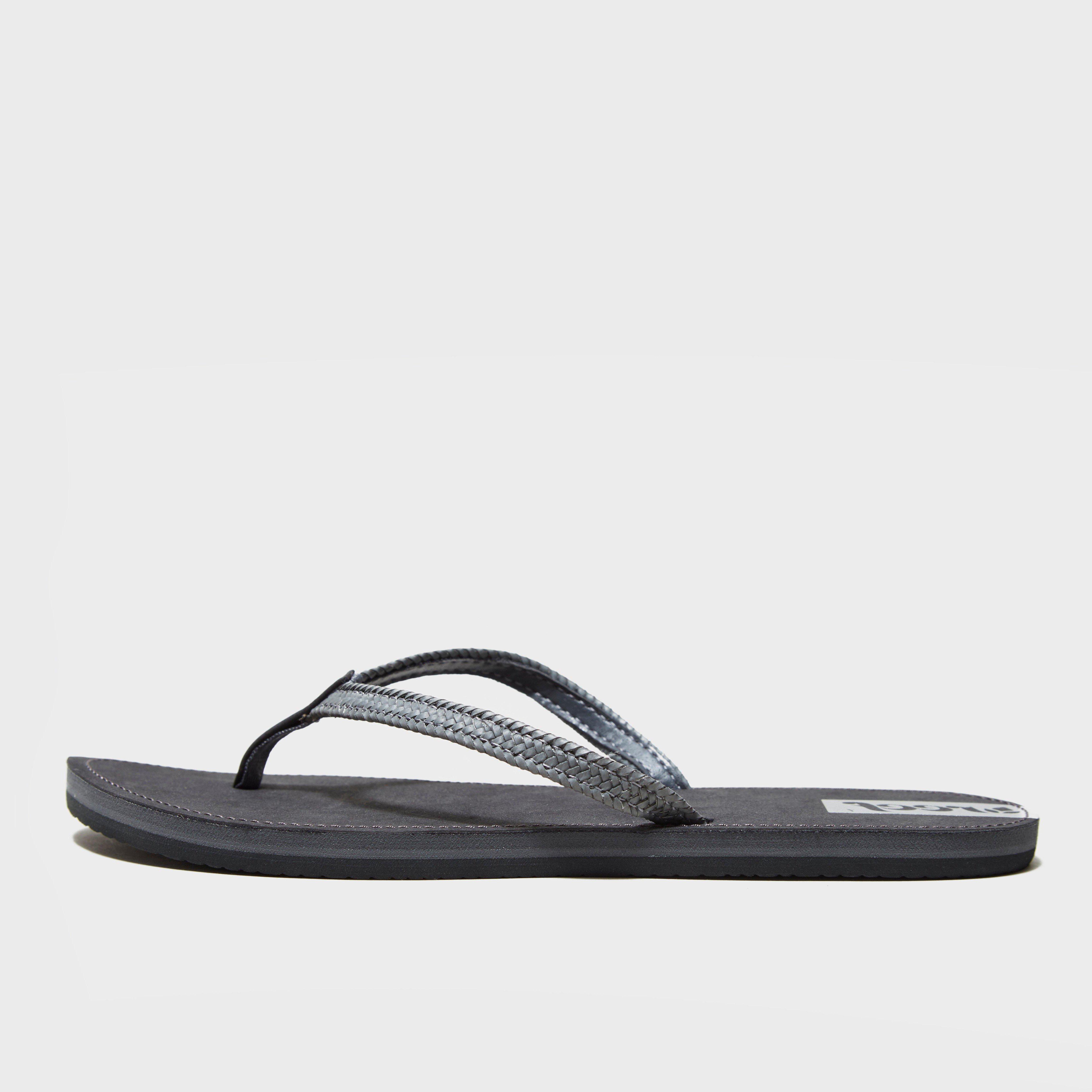 grey reef flip flops