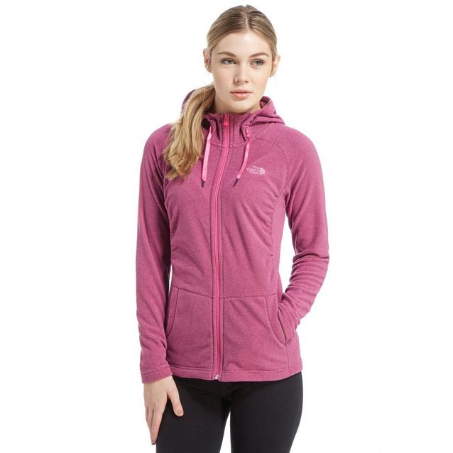 The North Face Women’s Mezzaluna Full Zip Fleece Hoodie