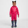 Pink Peter Storm Infants' Fleece Lined Waterproof Suit