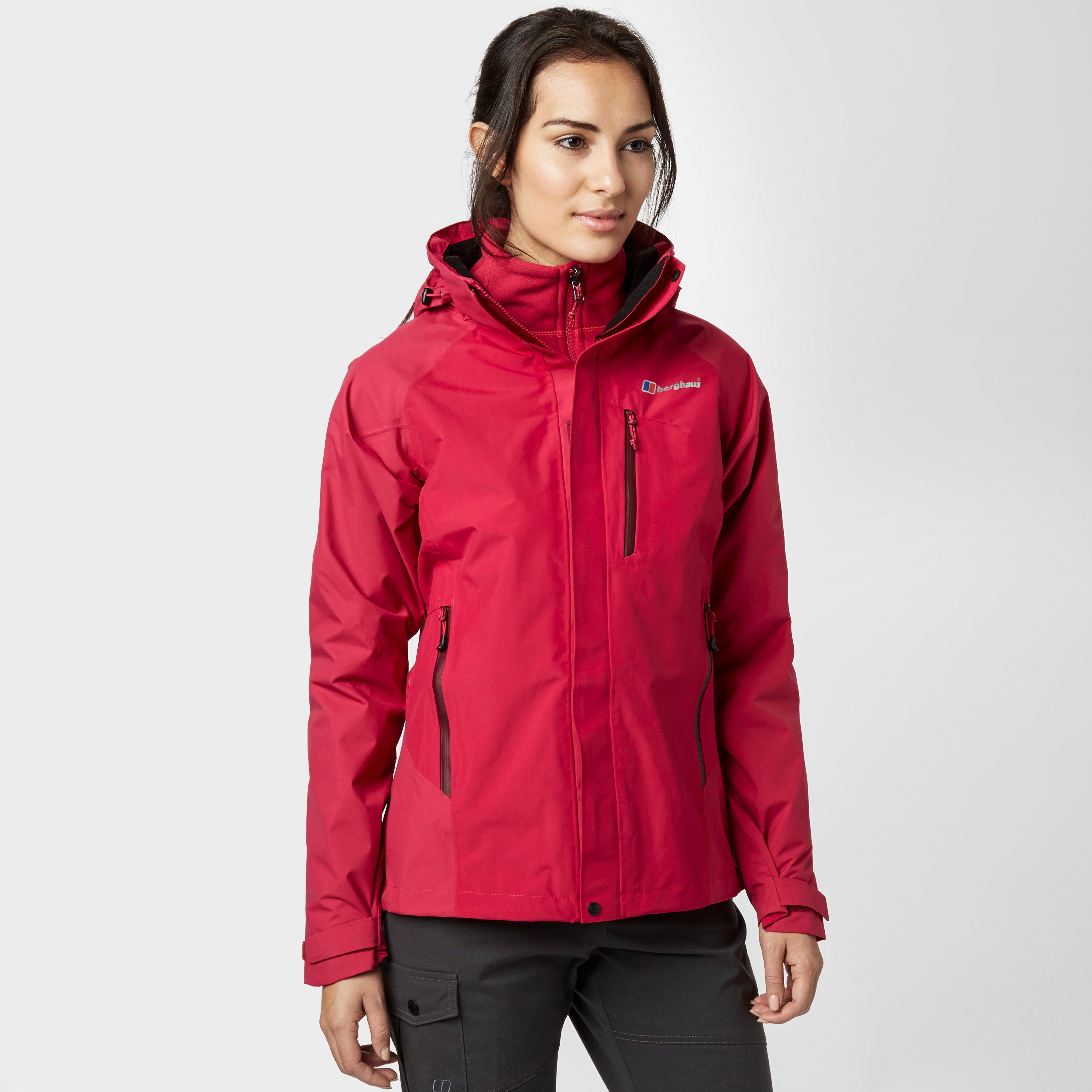 Berghaus Women's Skye Waterproof Jacket - Pink | Bear Grylls UK | £120.00