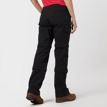 Black Peter Storm Women's Stretch Double Zip Off Trousers - Long