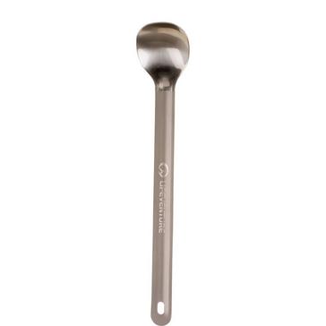 Silver LIFEVENTURE Titanium Long Spoon
