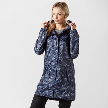 Navy Peter Storm Women's Parka In A Pack