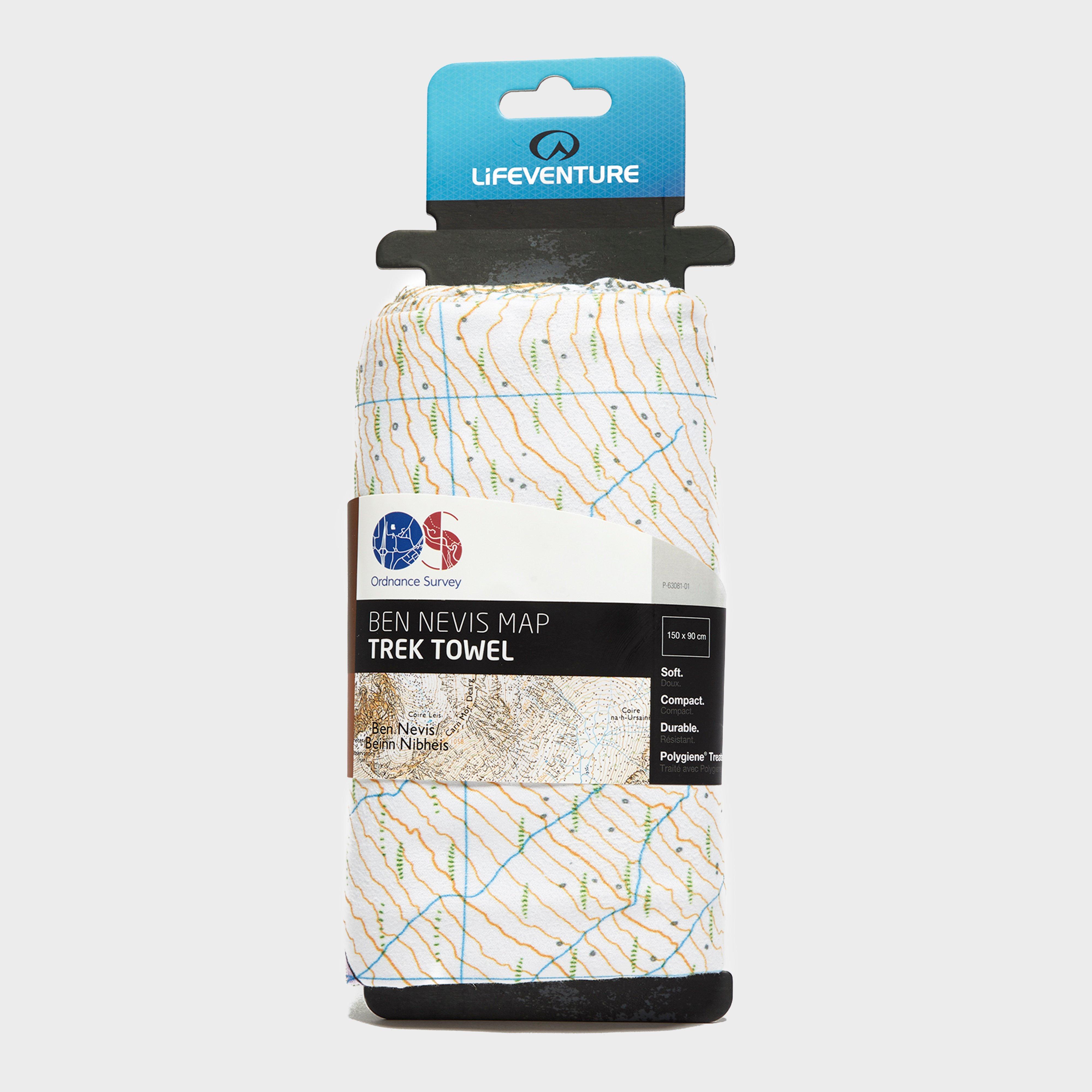 Lifeventure Lifeventure Giant Towel (Ben Nevis OS Map Print) - N/A, N/A Lifeventure Lifeventure Giant Towel (Ben Nevis OS Map Print) - N/A, N/A