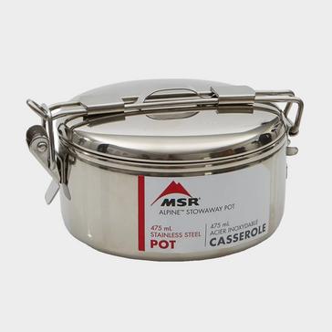 Silver|STAINLESS STEEL MSR Alpine Stowaway Pot