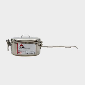 Silver|STAINLESS STEEL MSR Alpine Stowaway Pot