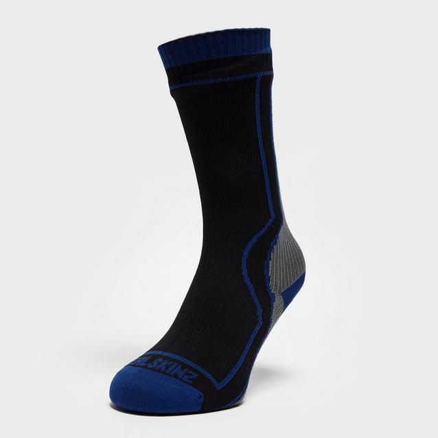 Grey Sealskinz Thick Mid Length Sock image 1