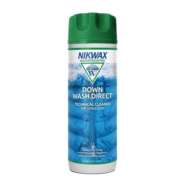 White Nikwax Down Wash Direct 300ml Cleaner