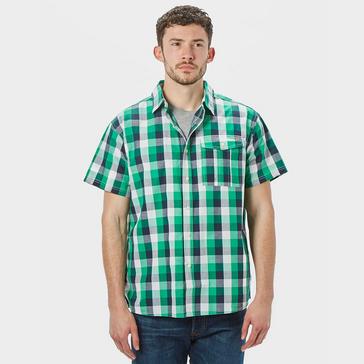 Green Peter Storm Men’s Short Sleeve Checked Shirt