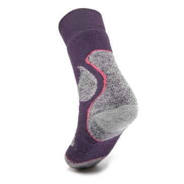 Purple 1000 MILE 3 Season Walking Sock