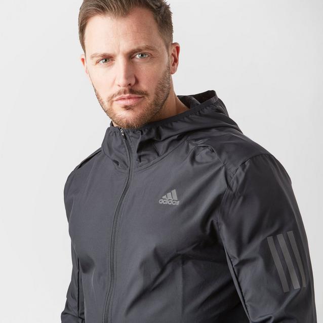Adidas response hooded wind jacket hotsell