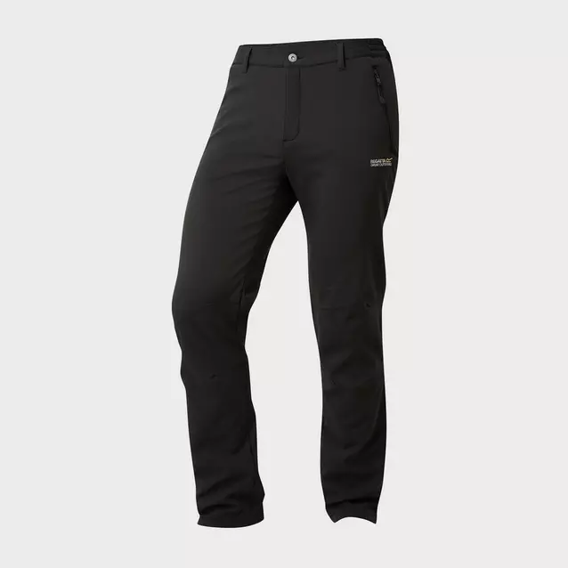 Men's Geo II Softshell Walking Trousers Black