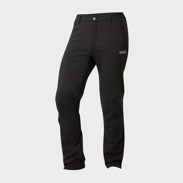 Men's Geo II Softshell Walking Trousers - Black