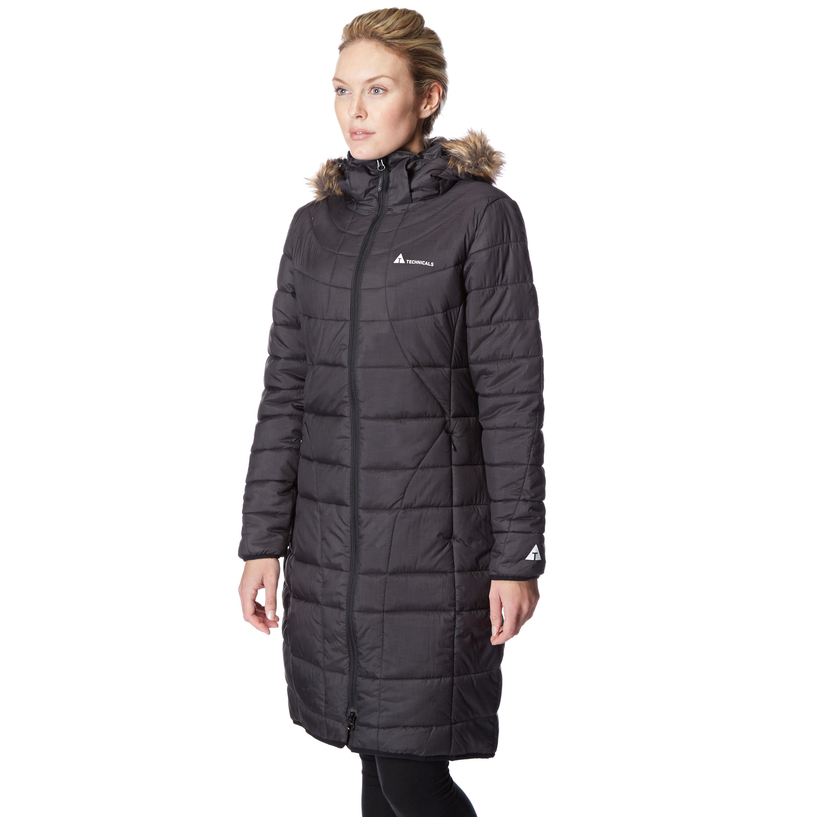 Womenâ s Long Insulated Jacket Photoverse