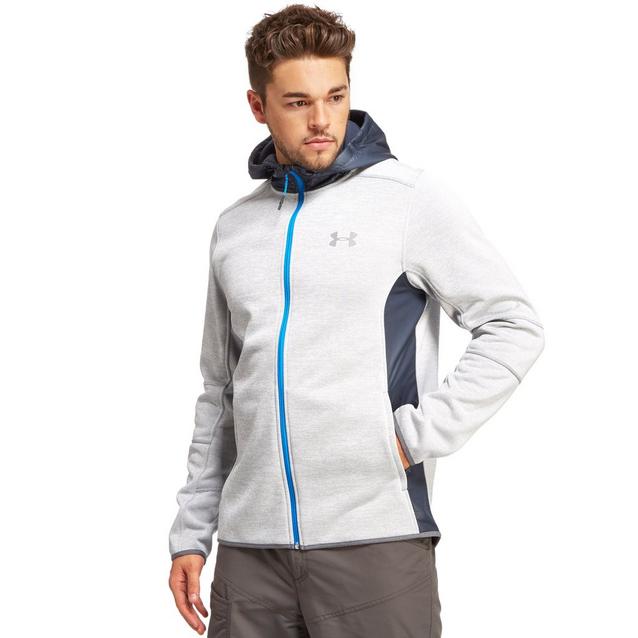 Under Armour Coldgear Storm Cotton Pullover Hoody - True Grey