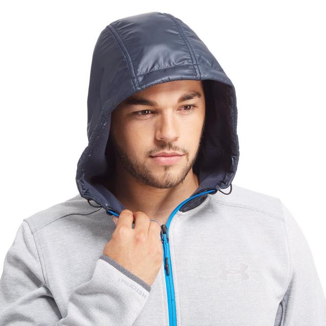 Under Armour Coldgear Storm Cotton Pullover Hoody - True Grey