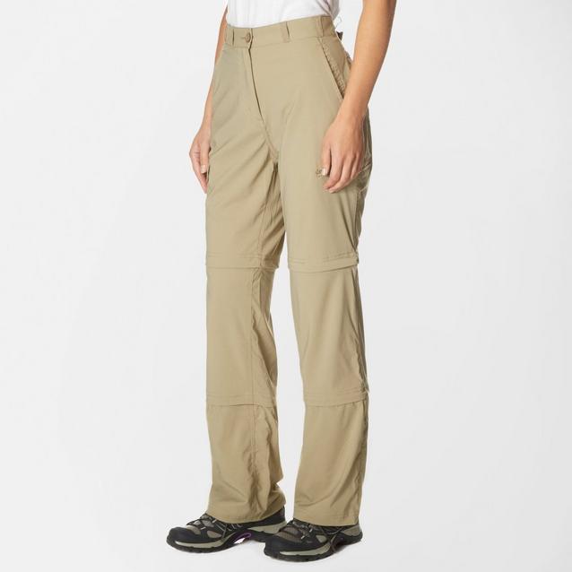 Beige Peter Storm Women's Stretch Double Zip Off Trousers - Regular image 1