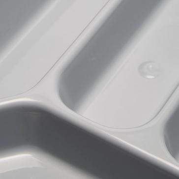 Grey|Grey Quest Plastic Cutlery Organiser
