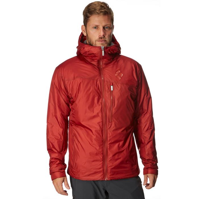 Menâ s Stance Belay Hooded Jacket | Rhylia