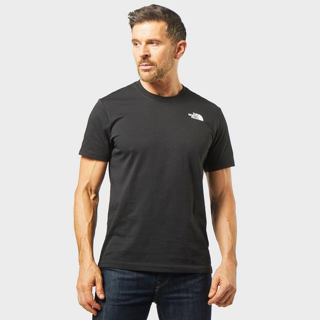 Black The North Face Men’s Redbox Short Sleeve T-Shirt image 1