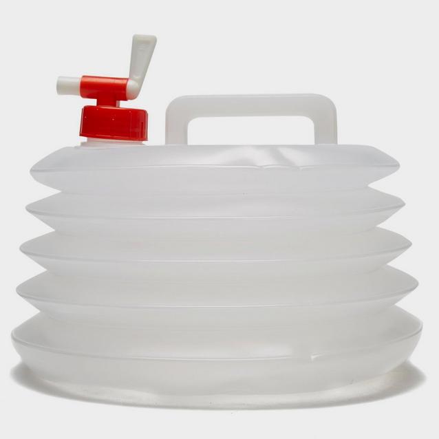 White VANGO Foldable 8 litre Water Carrier image 1