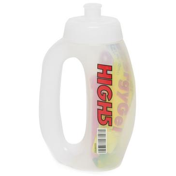 White HIGH 5 Run Bottle, Zero 10 Berry Hydration Tube and Summer Fruits Energy Gel