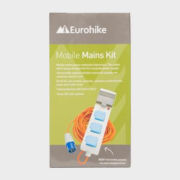 White Eurohike Mobile Mains Kit