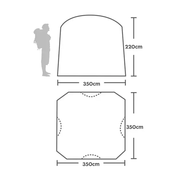 Eurohike shelter hotsell