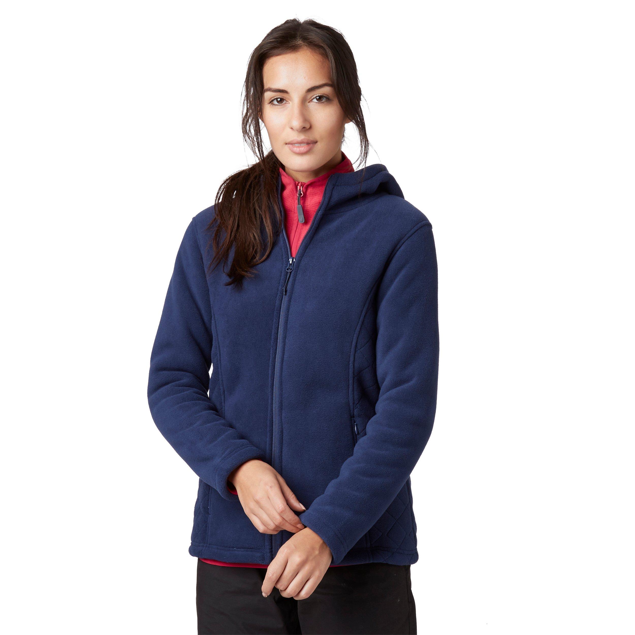 Peter Storm Women's Celia Hooded Fleece Jacket, Hiking and Walking