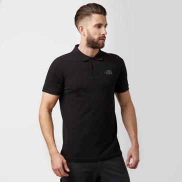 Black The North Face Men’s Piquet Polo Shirt