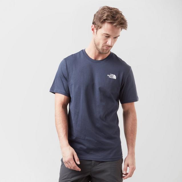 Navy The North Face Simple Dome T-Shirt image 1