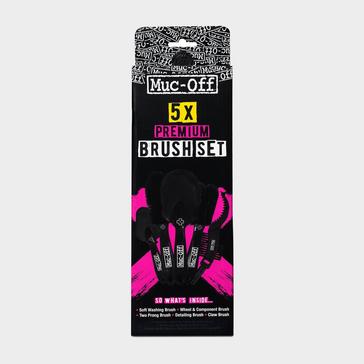 Grey Muc Off 5 x Premium Brush Set