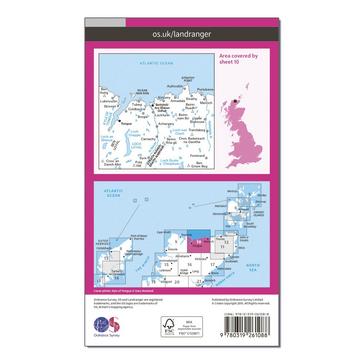 N/A Ordnance Survey Landranger 10 Strathnaver, Bettyhill & Tongue Map With Digital Version
