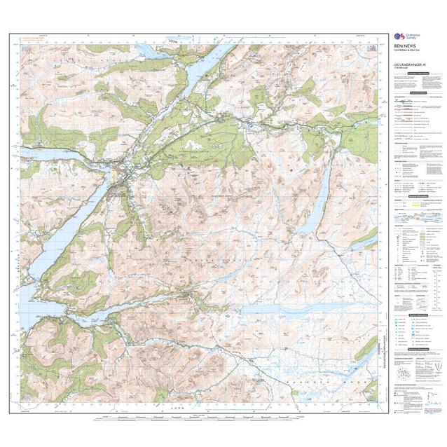 Glencoe Mountain Nevis Range Mtb Trail Map Climbing Ben Nevis Via