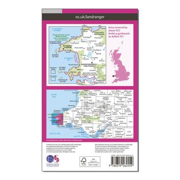 N/A Ordnance Survey Landranger 157 St David's & Haverfordwest Map With Digital Version