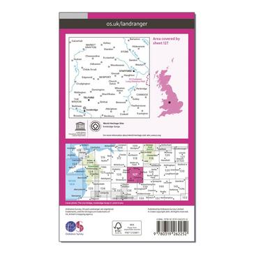 N/A Ordnance Survey Landranger 127 Stafford & Telford, Ironbridge Map With Digital Version