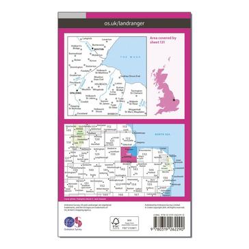 N/A Ordnance Survey Landranger 131 Boston & Spalding Map With Digital Version