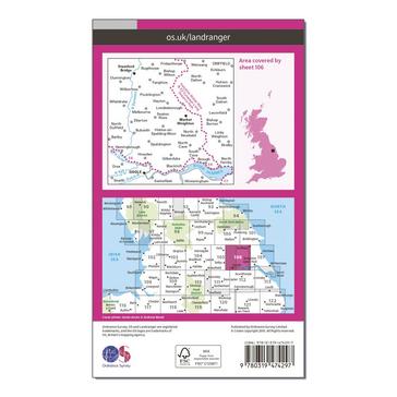 N/A Ordnance Survey Landranger Active 106 Market Weighton, Goole & Stamford Bridge Map With Digital Version