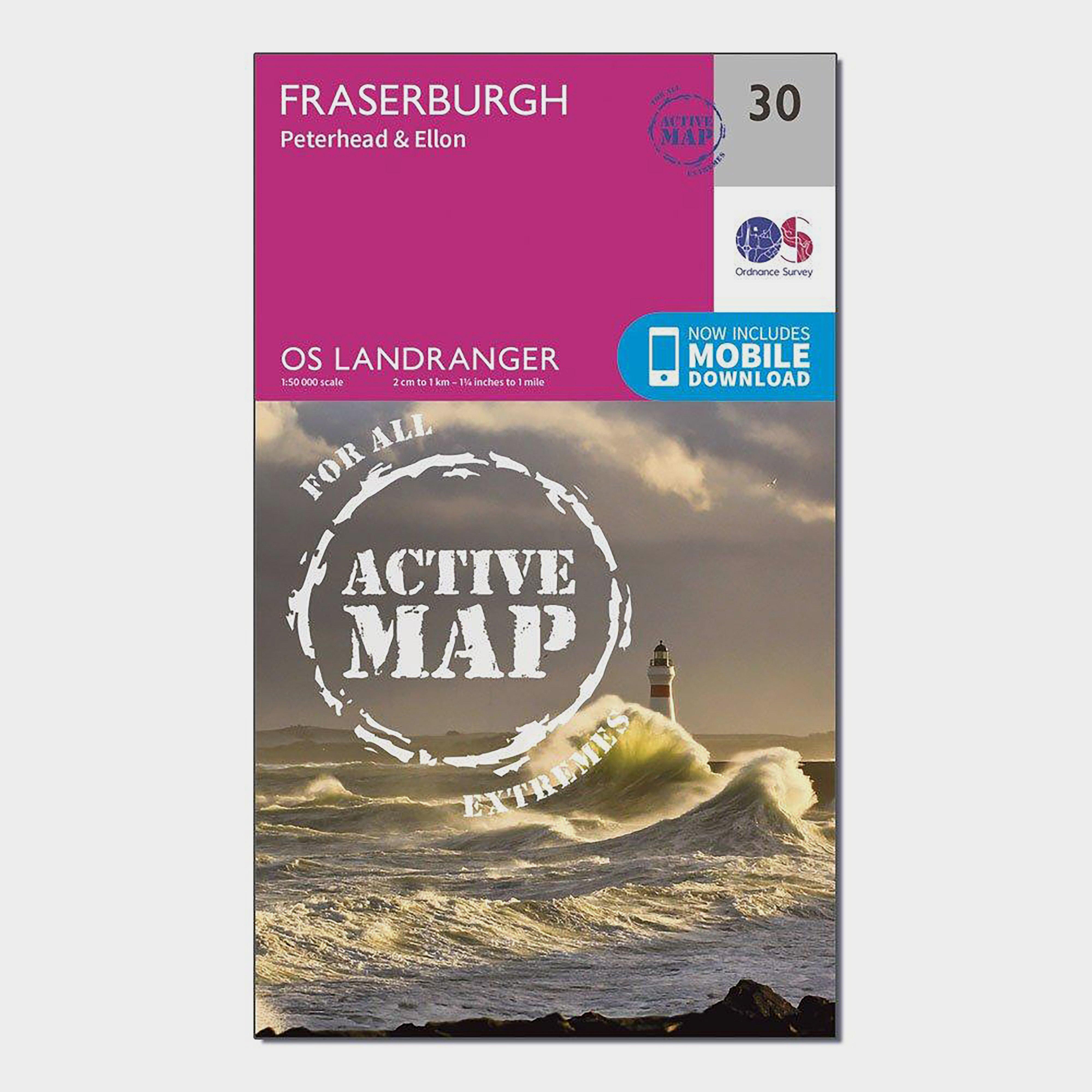 Ordnance Survey Ordnance Survey Landranger Active 30 Fraserburgh, Peterhead & Ellon Map With Digital Version - Orange, Orange Ordnance Survey Ordnance Survey Landranger Active 30 Fraserburgh, Peterhead & Ellon Map With Digital Version - Orange, Orange