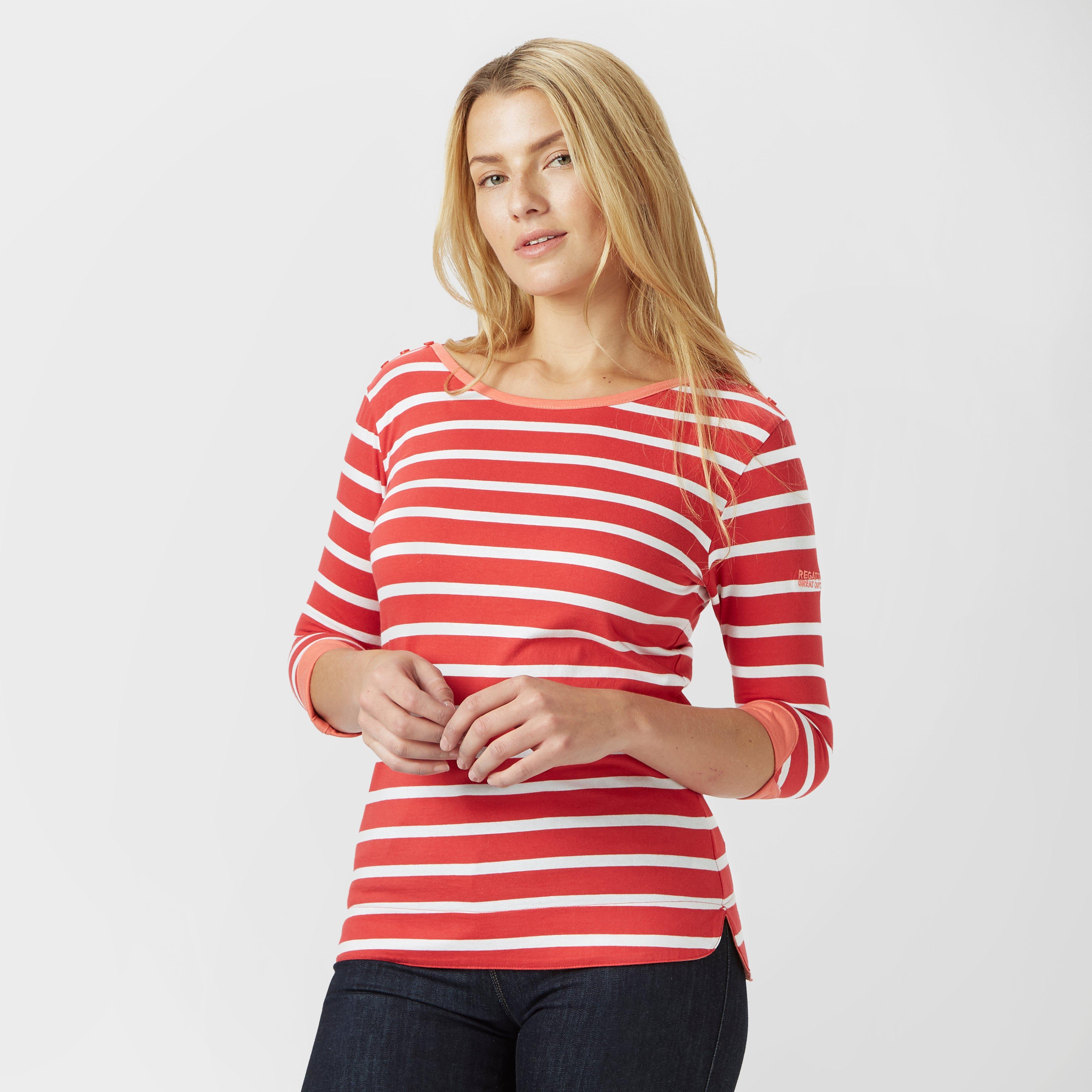 Regatta Regatta Womens Prairie Long Sleeve T-Shirt - Orange, Orange Regatta Regatta Womens Prairie Long Sleeve T-Shirt - Orange, Orange
