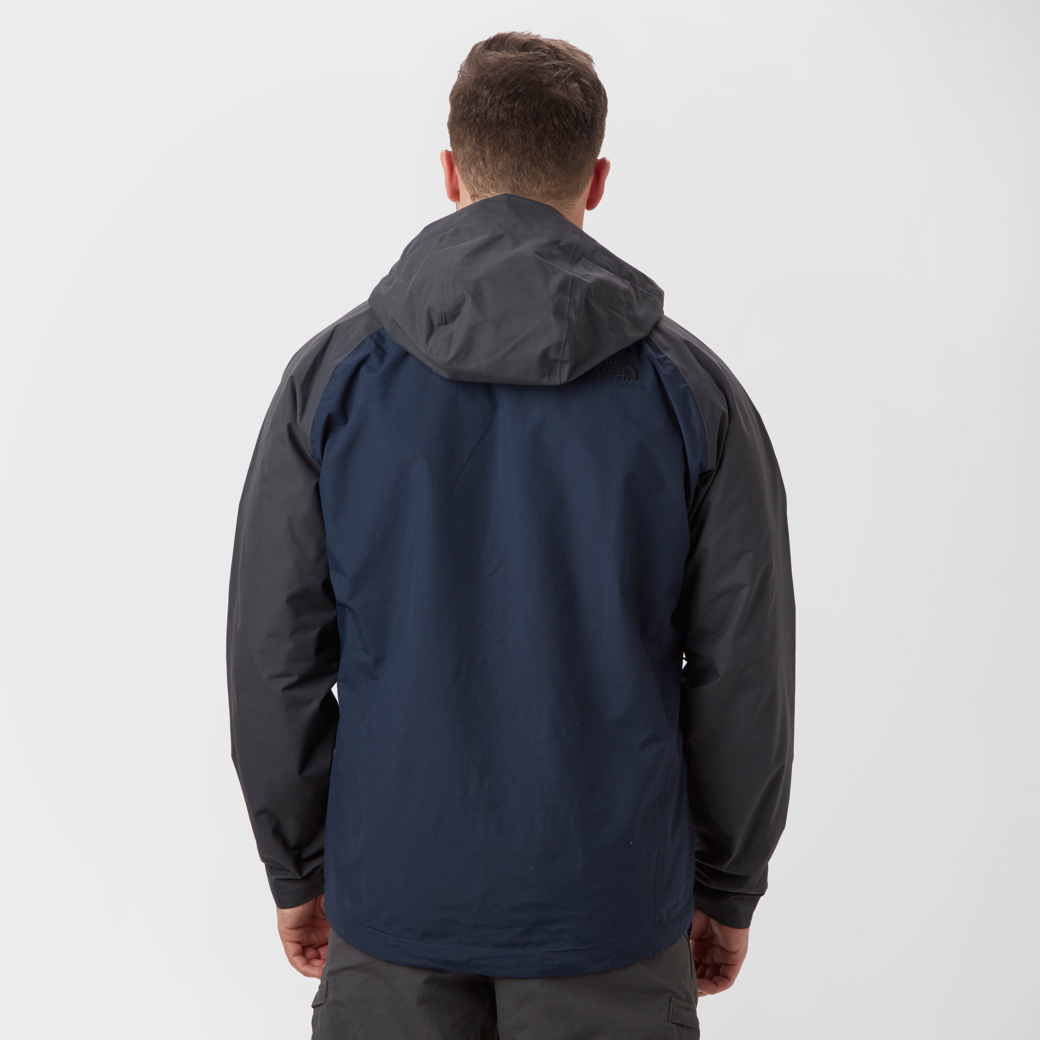 north face stratos jacket blue