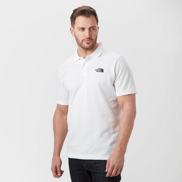 White The North Face Men’s Piquet Polo Shirt image 1