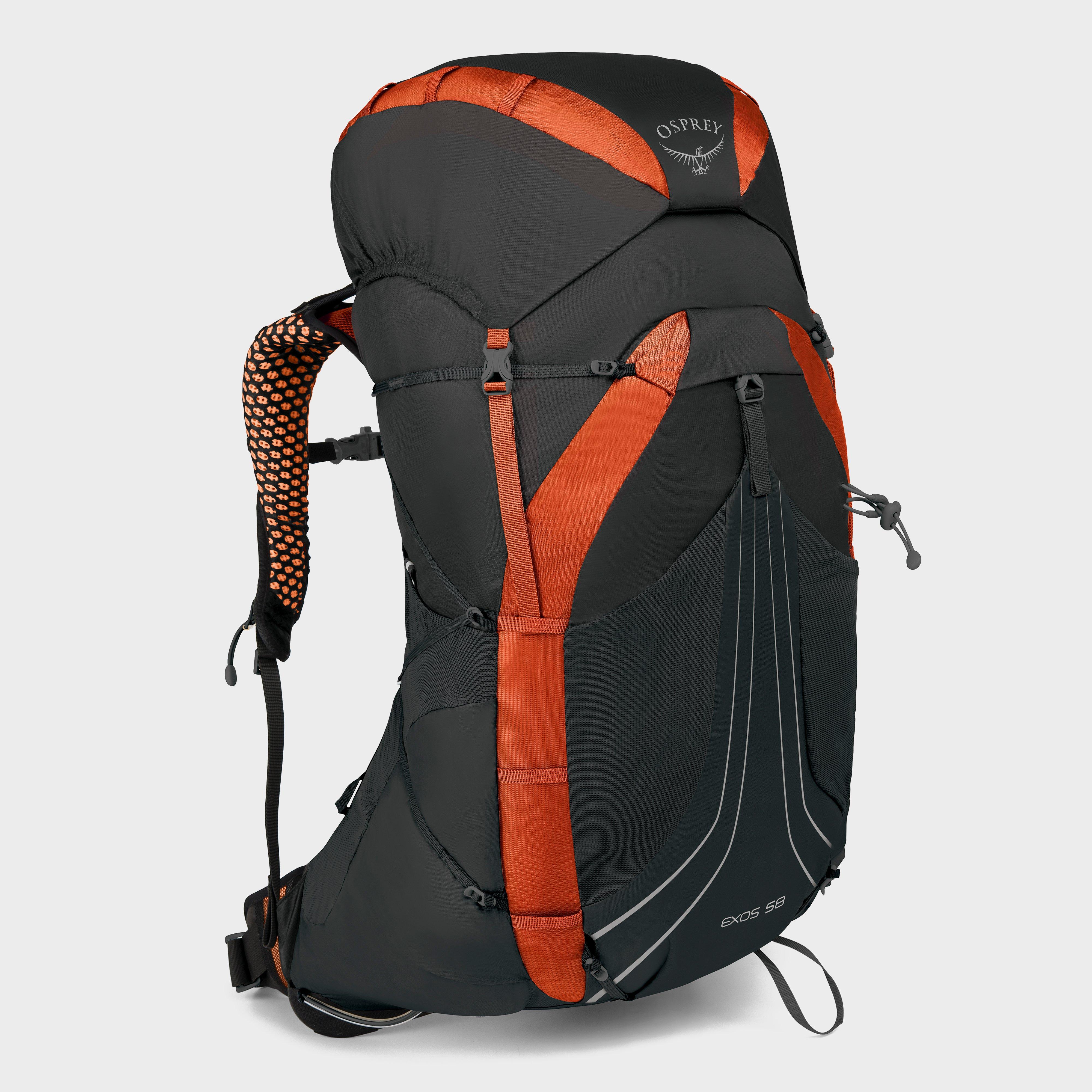 Osprey Osprey Mens Exos 58 Rucksack (Large) - Orange, Orange Osprey Osprey Mens Exos 58 Rucksack (Large) - Orange, Orange