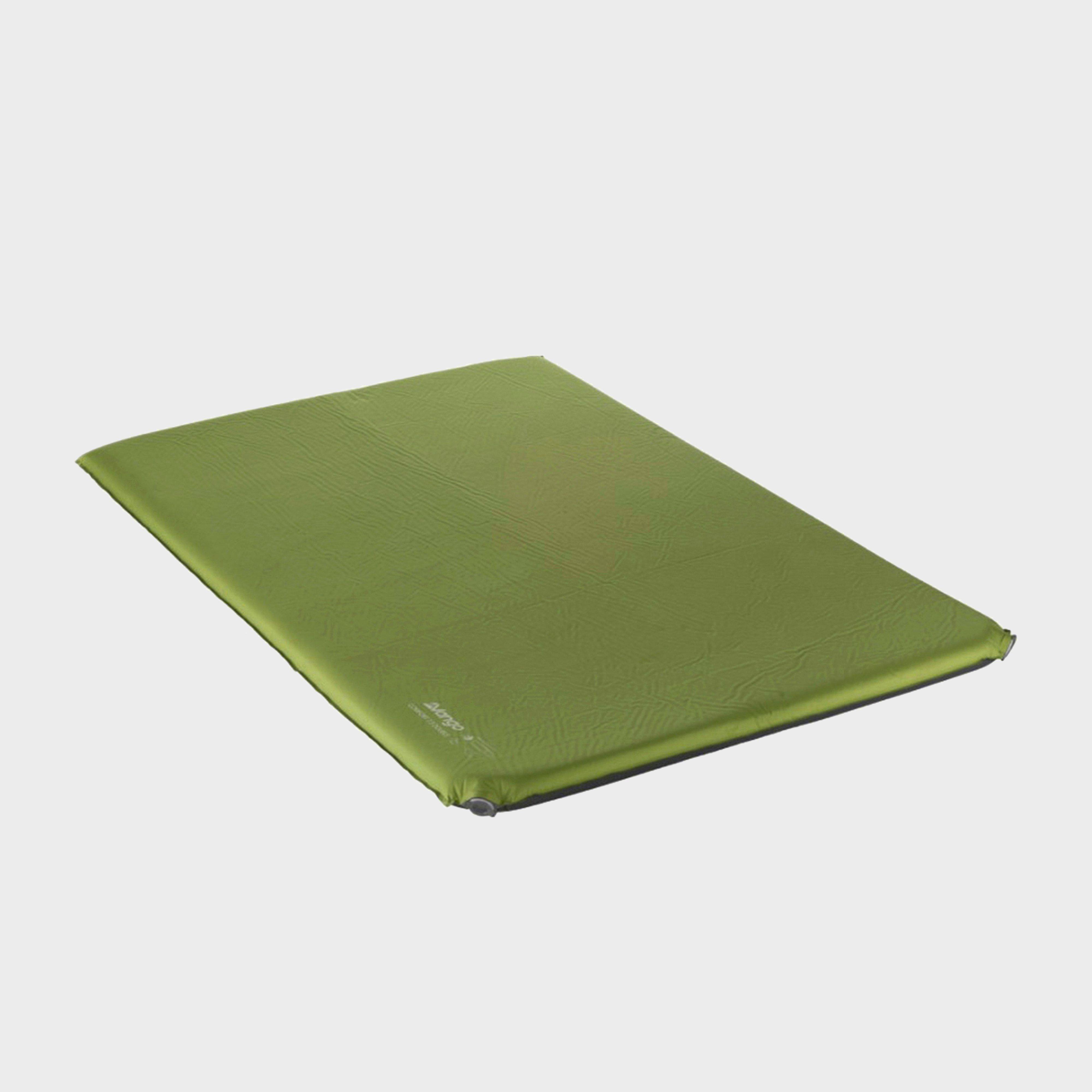 Vango Vango Comfort 7.5 Double Sleeping Mat - Green, Green Vango Vango Comfort 7.5 Double Sleeping Mat - Green, Green
